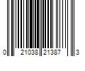 Barcode Image for UPC code 021038213873