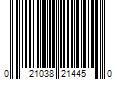 Barcode Image for UPC code 021038214450