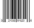 Barcode Image for UPC code 021038518206