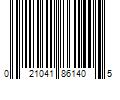 Barcode Image for UPC code 021041861405