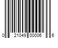 Barcode Image for UPC code 021049000066