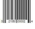 Barcode Image for UPC code 021050000024