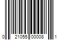 Barcode Image for UPC code 021055000081