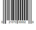 Barcode Image for UPC code 021070000028