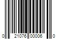 Barcode Image for UPC code 021076000060