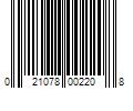 Barcode Image for UPC code 021078002208