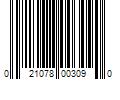 Barcode Image for UPC code 021078003090