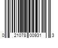 Barcode Image for UPC code 021078009313