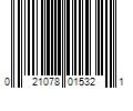 Barcode Image for UPC code 021078015321