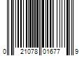 Barcode Image for UPC code 021078016779