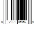 Barcode Image for UPC code 021078019169