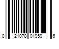 Barcode Image for UPC code 021078019596