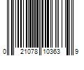 Barcode Image for UPC code 021078103639