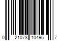 Barcode Image for UPC code 021078104957