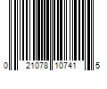 Barcode Image for UPC code 021078107415