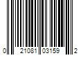 Barcode Image for UPC code 021081031592