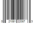 Barcode Image for UPC code 021081220873