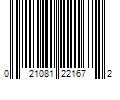 Barcode Image for UPC code 021081221672