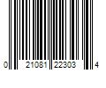 Barcode Image for UPC code 021081223034