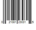 Barcode Image for UPC code 021081230315