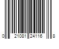 Barcode Image for UPC code 021081241168