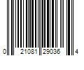 Barcode Image for UPC code 021081290364