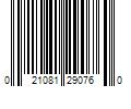 Barcode Image for UPC code 021081290760