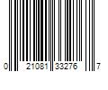 Barcode Image for UPC code 021081332767