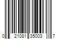 Barcode Image for UPC code 021081350037