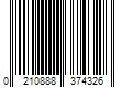 Barcode Image for UPC code 0210888374326