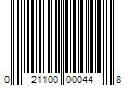 Barcode Image for UPC code 021100000448. Product Name: 