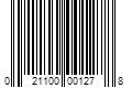 Barcode Image for UPC code 021100001278