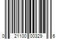 Barcode Image for UPC code 021100003296