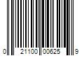 Barcode Image for UPC code 021100006259