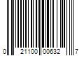 Barcode Image for UPC code 021100006327