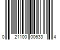 Barcode Image for UPC code 021100006334