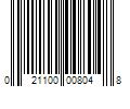 Barcode Image for UPC code 021100008048