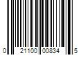 Barcode Image for UPC code 021100008345