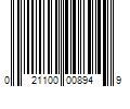 Barcode Image for UPC code 021100008949