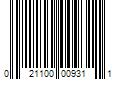 Barcode Image for UPC code 021100009311