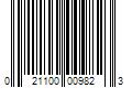 Barcode Image for UPC code 021100009823