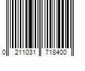 Barcode Image for UPC code 0211031718400