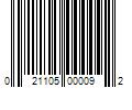 Barcode Image for UPC code 021105000092