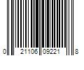 Barcode Image for UPC code 021106092218