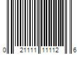 Barcode Image for UPC code 021111111126