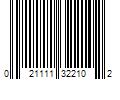 Barcode Image for UPC code 021111322102