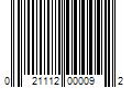 Barcode Image for UPC code 021112000092