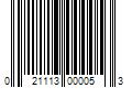 Barcode Image for UPC code 021113000053