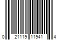 Barcode Image for UPC code 021119119414