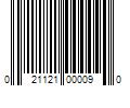 Barcode Image for UPC code 021121000090